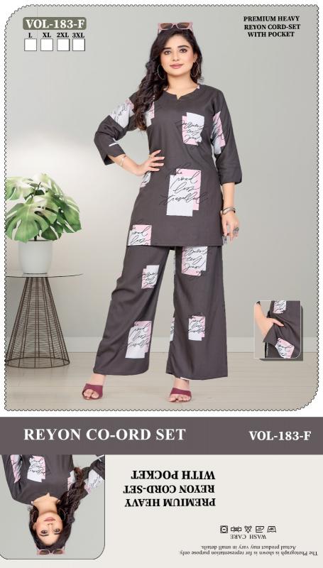 Summer Special Collor VOL.JC - 183 F catalog Coord Set Night Suit