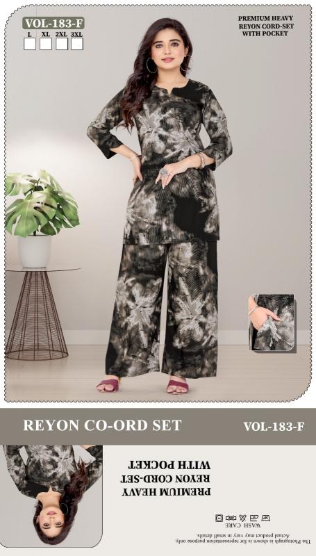 Summer Special Collor VOL.JC - 183 F catalog Coord Set Night Suit