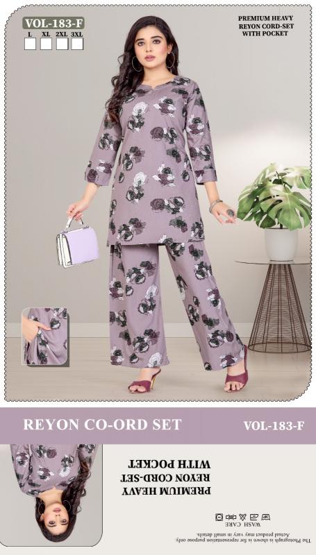 Summer Special Collor VOL.JC - 183 F catalog Coord Set Night Suit