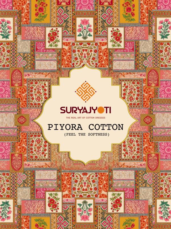 Suryajyoti Piyora Vol 1 – Dress Material Wholesale Catalog