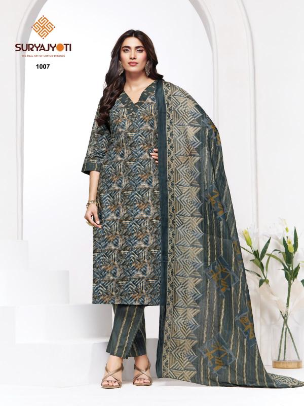 Suryajyoti Piyora Vol 1 – Dress Material Wholesale Catalog