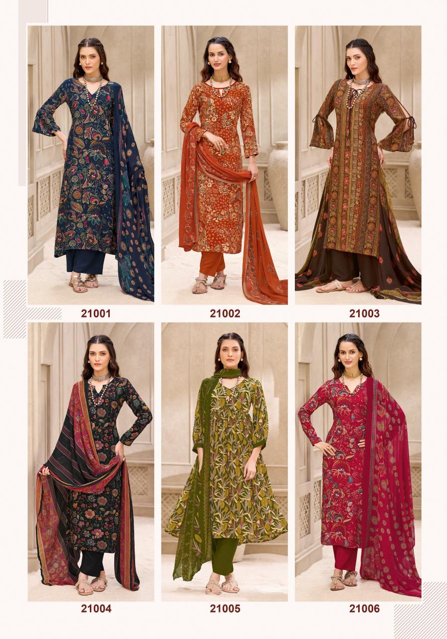 Suryajyoti Princess Vol 21 – Dress Material Wholesale Catalog