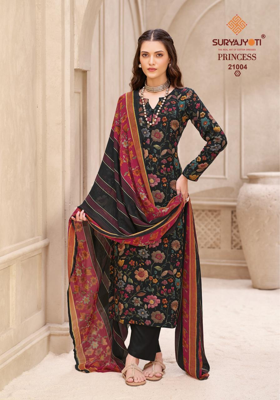 Suryajyoti Princess Vol 21 – Dress Material Wholesale Catalog