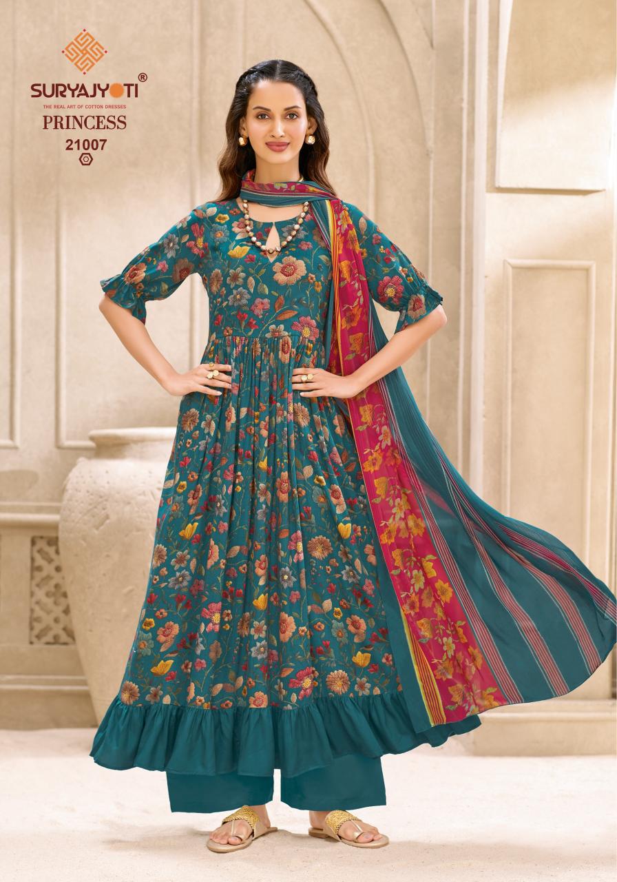Suryajyoti Princess Vol 21 – Dress Material Wholesale Catalog
