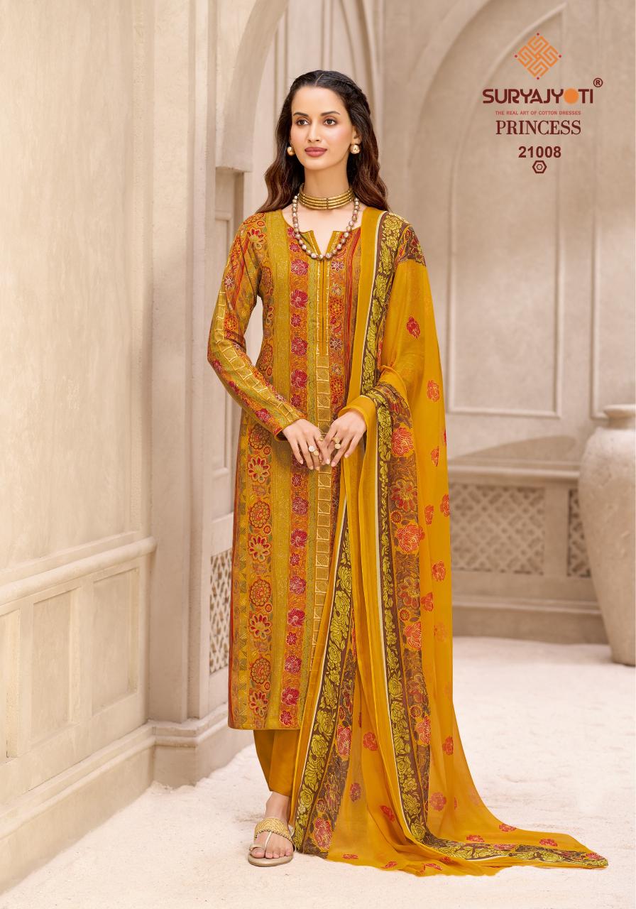 Suryajyoti Princess Vol 21 – Dress Material Wholesale Catalog