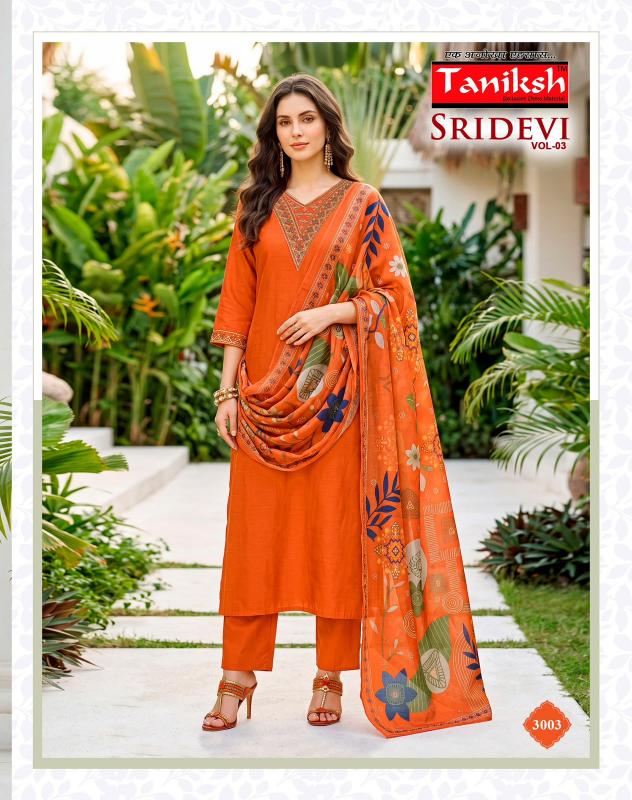 Taniksh Sridevi vol 3 catalog kurtis at cheap wholesale rates bombai