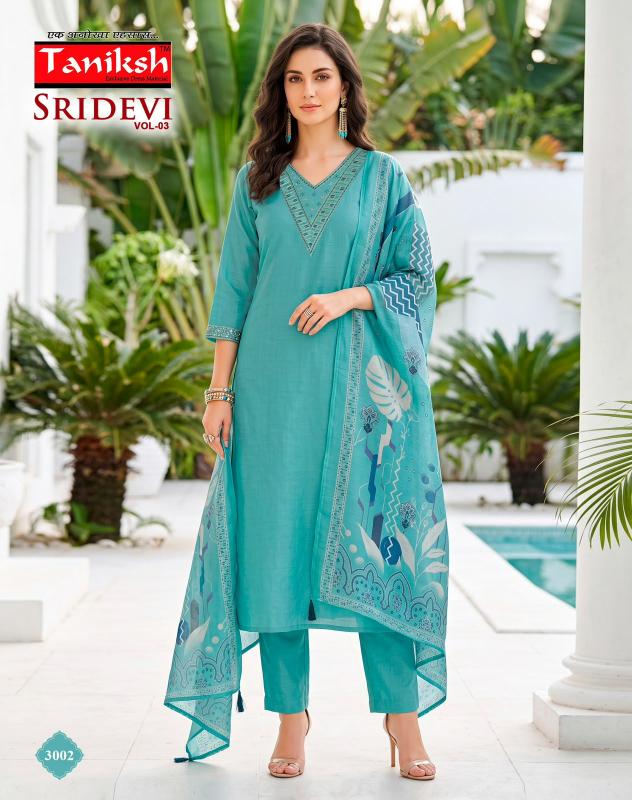 Taniksh Sridevi vol 3 catalog kurtis at cheap wholesale rates bombai