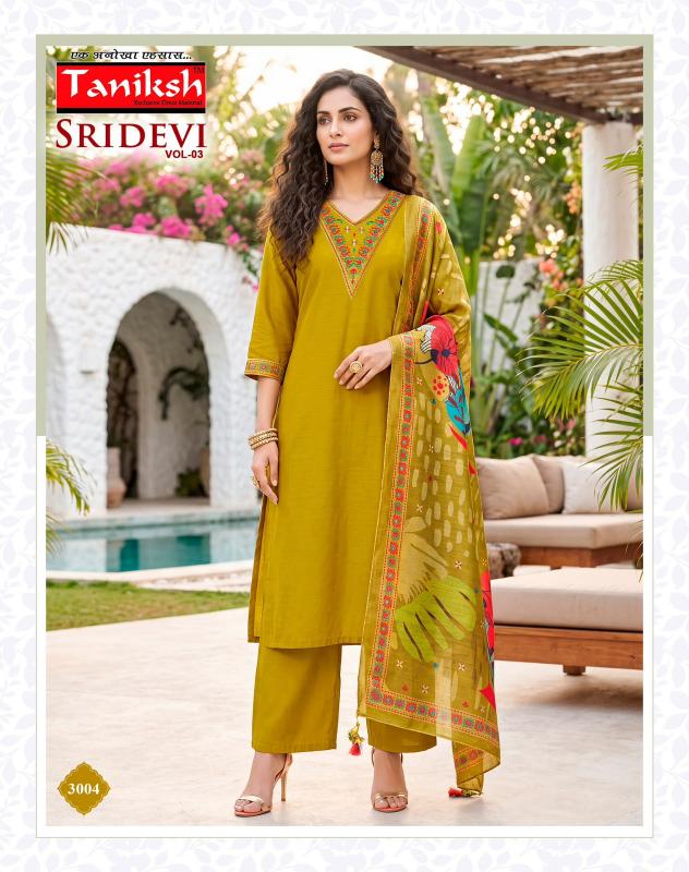 Taniksh Sridevi vol 3 catalog kurtis at cheap wholesale rates bombai
