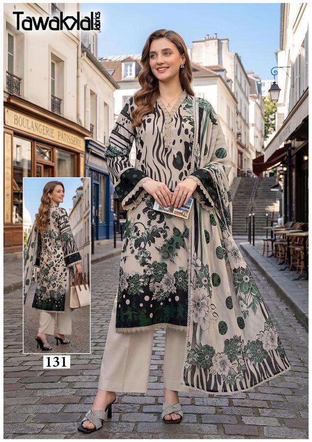 Tawakkal Saba Vol 4 – Karachi Dress Material Wholesale Cataog