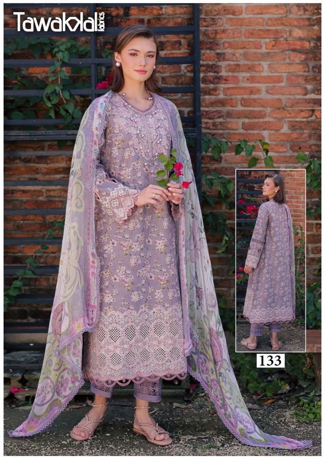Tawakkal Saba Vol 4 – Karachi Dress Material Wholesale Cataog