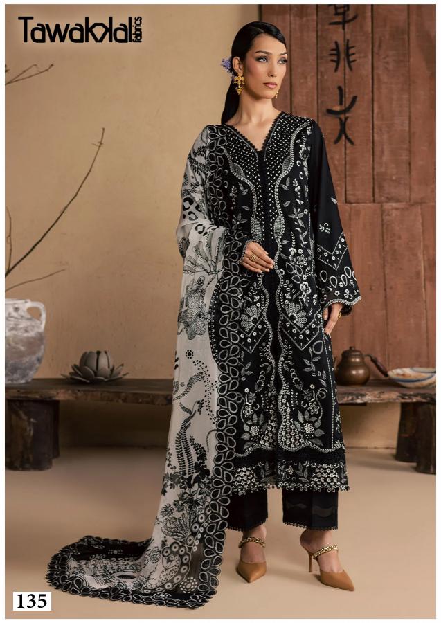 Tawakkal Saba Vol 4 – Karachi Dress Material Wholesale Cataog