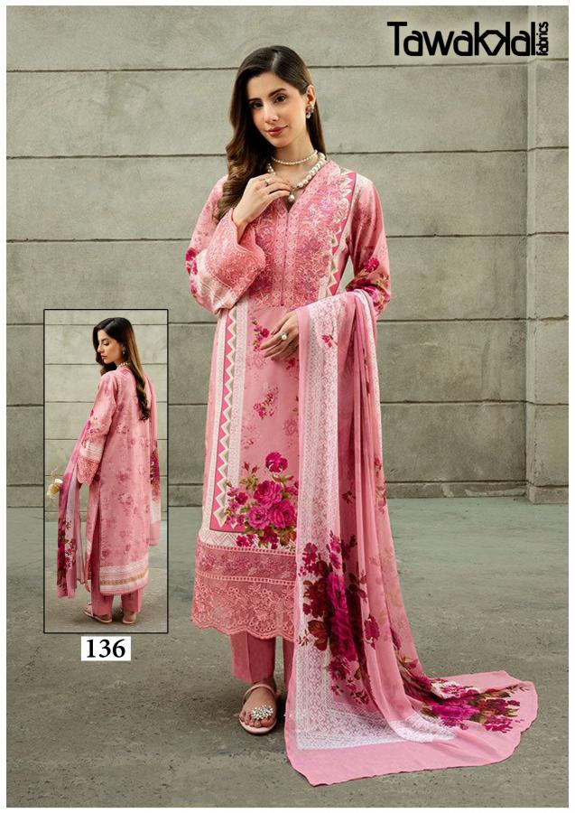 Tawakkal Saba Vol 4 – Karachi Dress Material Wholesale Cataog
