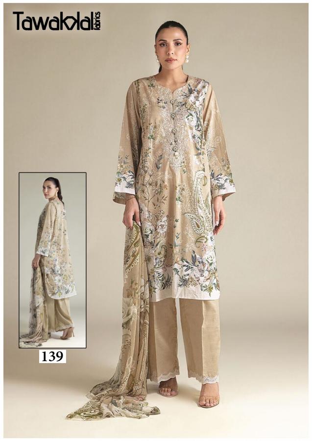 Tawakkal Saba Vol 4 – Karachi Dress Material Wholesale Cataog