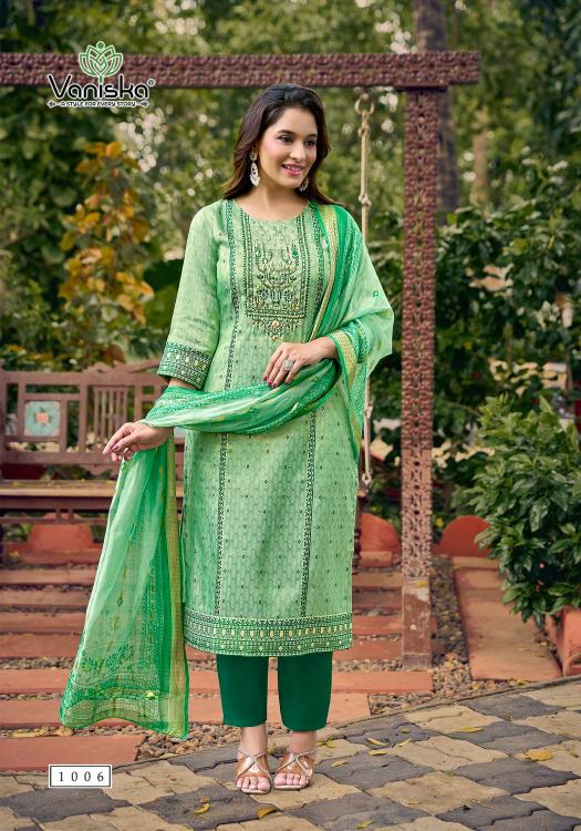 Vaniska Simmer vol 1 catalog wholesale kurti shops with brand name