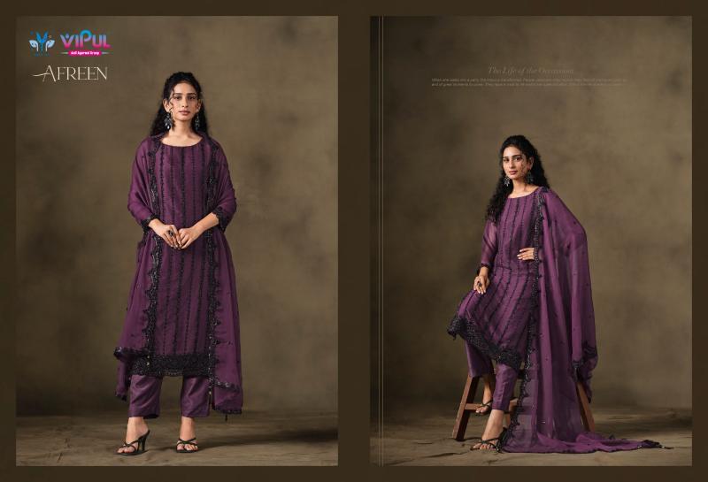 Vipul Afreen catalog wholesale salwar kameez online shopping india