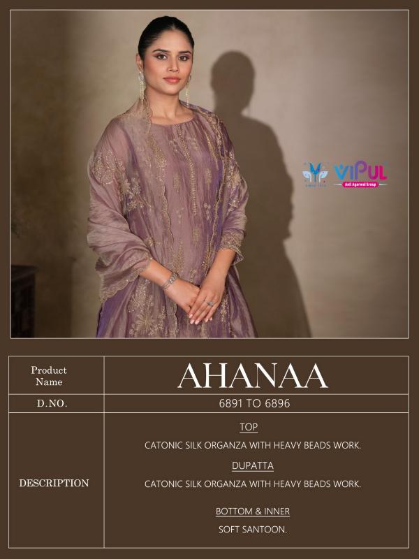 Vipul Ahanaa catalog wholesale suppliers of salwar kameez in kolkata