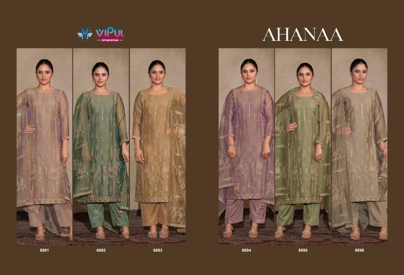 Vipul Ahanaa catalog wholesale suppliers of salwar kameez in kolkata