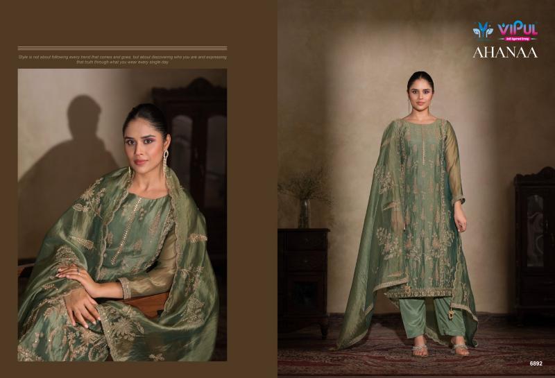 Vipul Ahanaa catalog wholesale suppliers of salwar kameez in kolkata