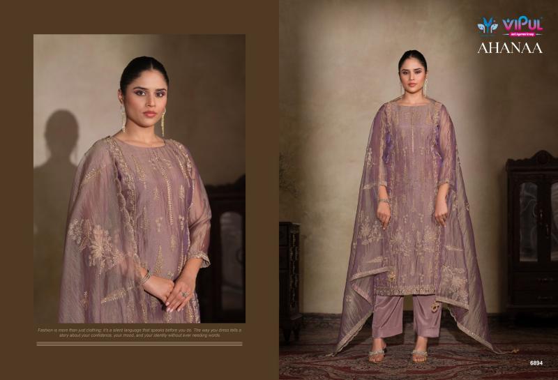 Vipul Ahanaa catalog wholesale suppliers of salwar kameez in kolkata
