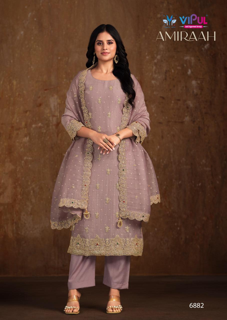 Vipul Amiraah catalog salwar kameez material wholesale in mumbai