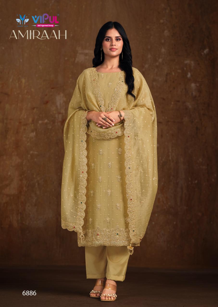 Vipul Amiraah catalog salwar kameez material wholesale in mumbai
