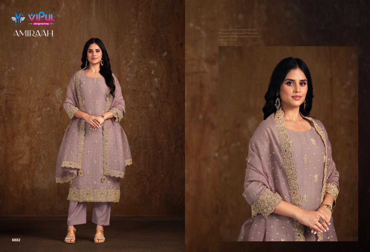 Vipul Amiraah catalog salwar kameez material wholesale in mumbai
