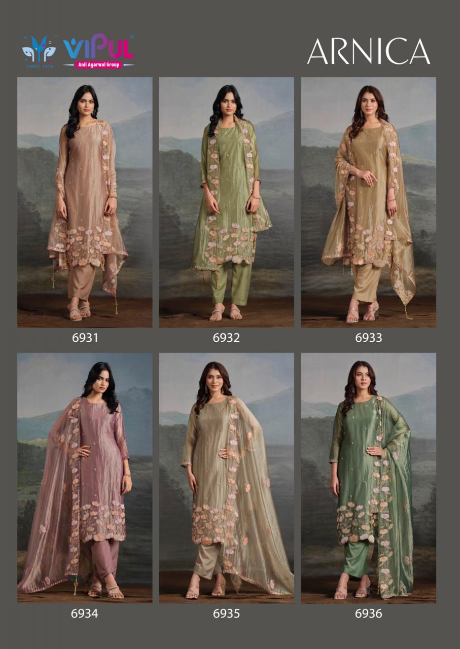 Vipul Arnica catalog designer salwar kameez wholesale in kolkata