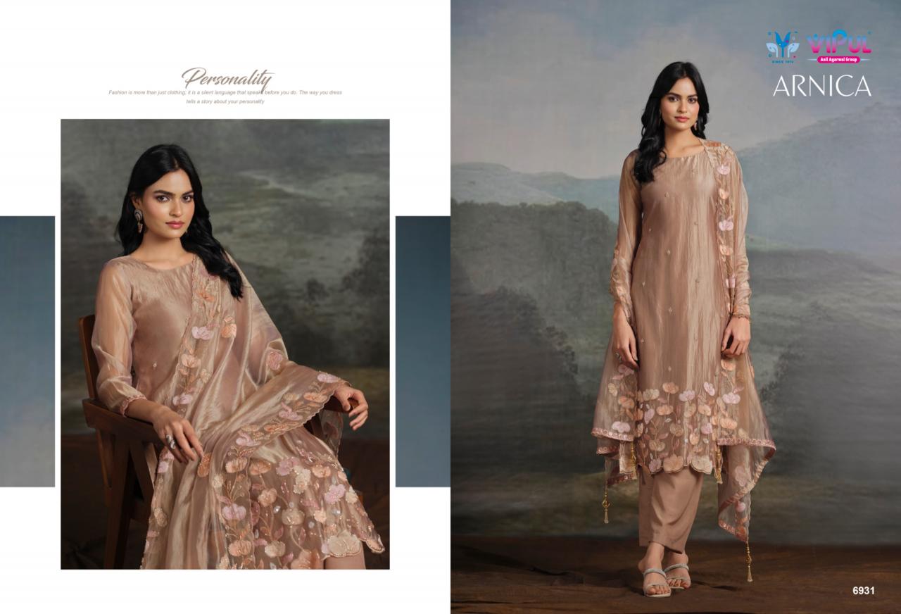 Vipul Arnica catalog designer salwar kameez wholesale in kolkata
