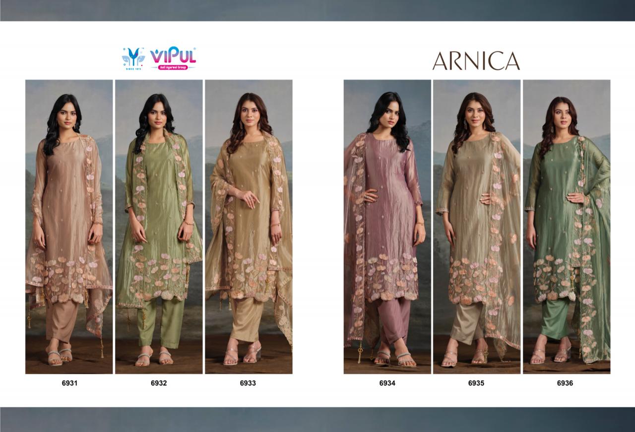 Vipul Arnica catalog designer salwar kameez wholesale in kolkata