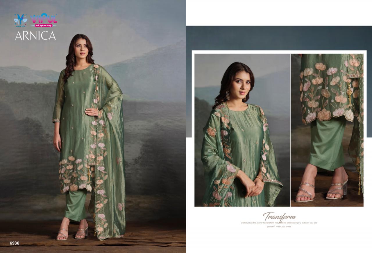 Vipul Arnica catalog designer salwar kameez wholesale in kolkata
