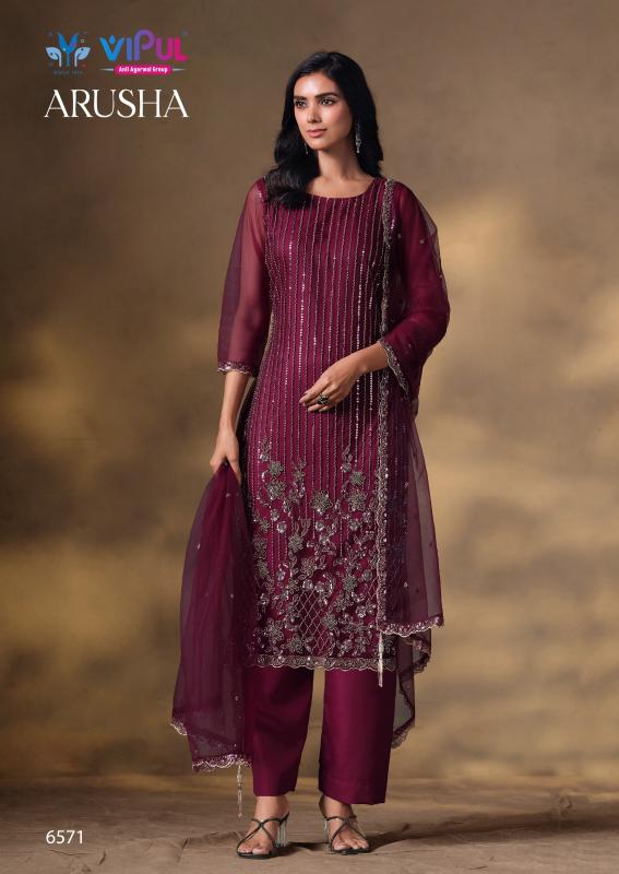 Vipul Arusha catalog wholesale salwar kameez catalogue with price