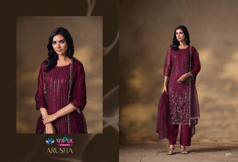 Vipul Arusha catalog wholesale salwar kameez catalogue with price