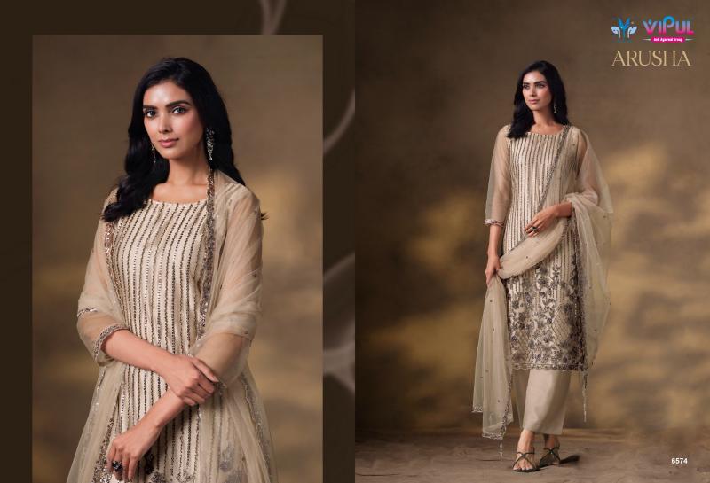 Vipul Arusha catalog wholesale salwar kameez catalogue with price