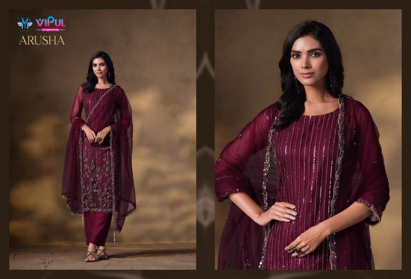 Vipul Arusha catalog wholesale salwar kameez catalogue with price
