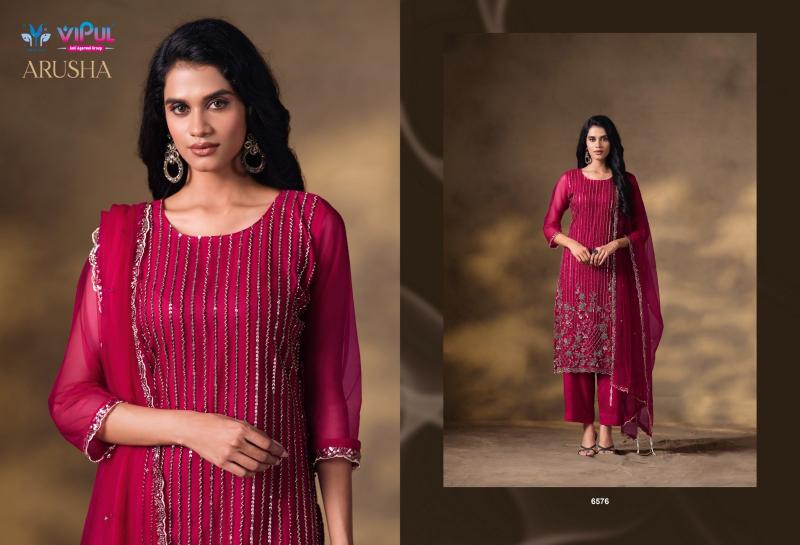 Vipul Arusha catalog wholesale salwar kameez catalogue with price