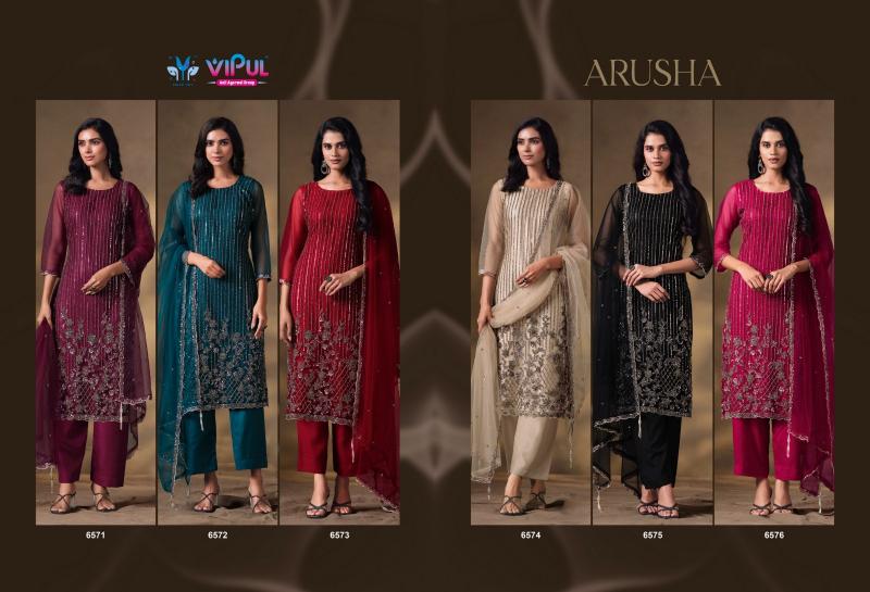 Vipul Arusha catalog wholesale salwar kameez catalogue with price