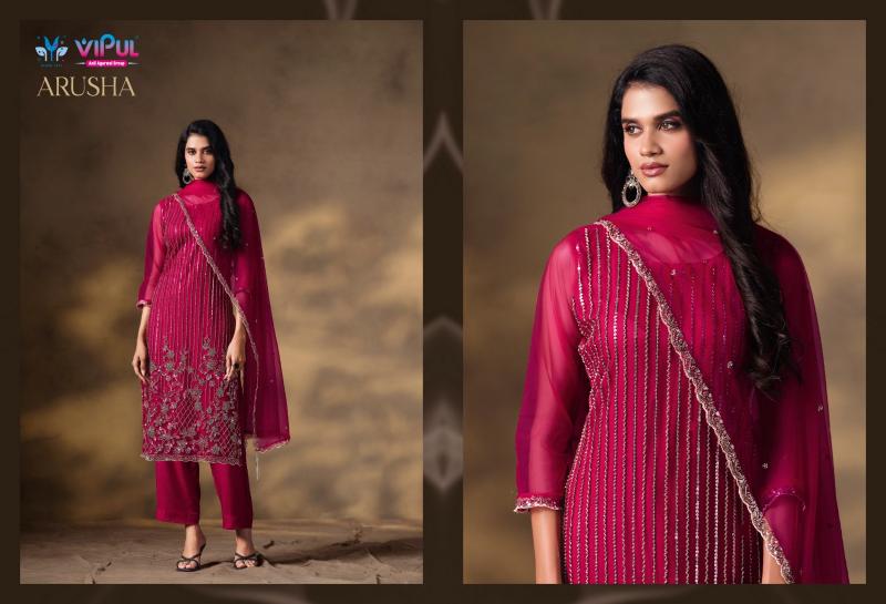 Vipul Arusha catalog wholesale salwar kameez catalogue with price