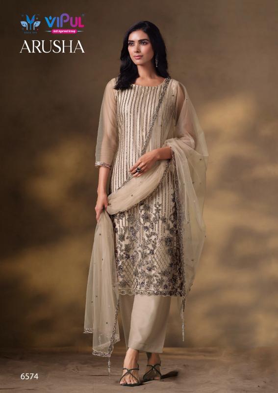 Vipul Arusha catalog wholesale salwar kameez catalogue with price