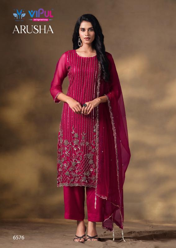 Vipul Arusha catalog wholesale salwar kameez catalogue with price