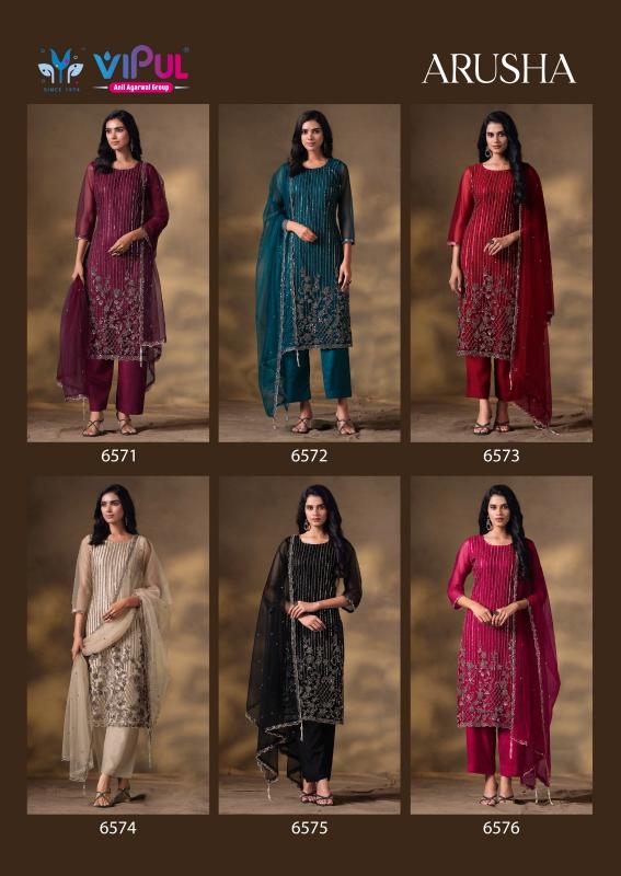 Vipul Arusha catalog wholesale salwar kameez catalogue with price