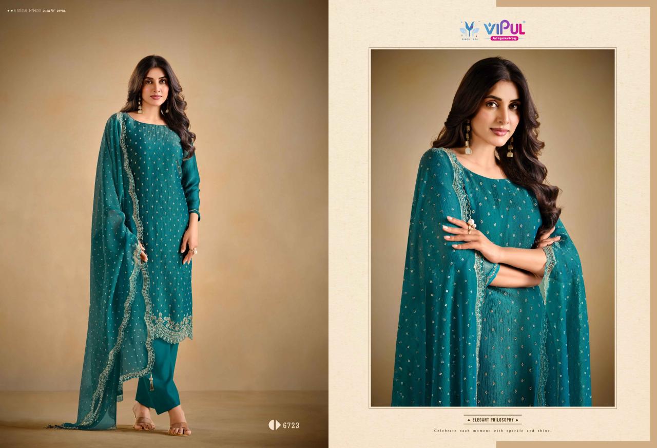 Vipul Solitaire vol 3 catalog salwar kameez catalog wholesale