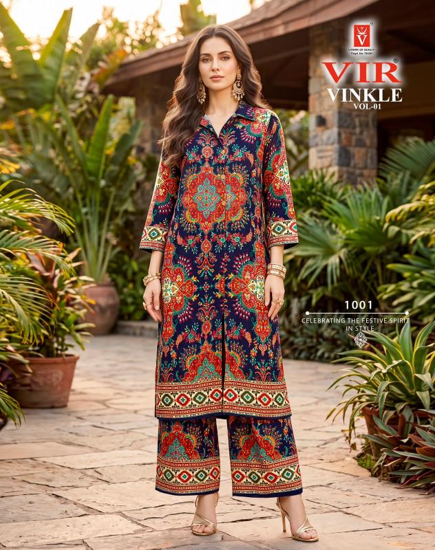 Vir Vinkle vol 1 catalog wholesale co ord set