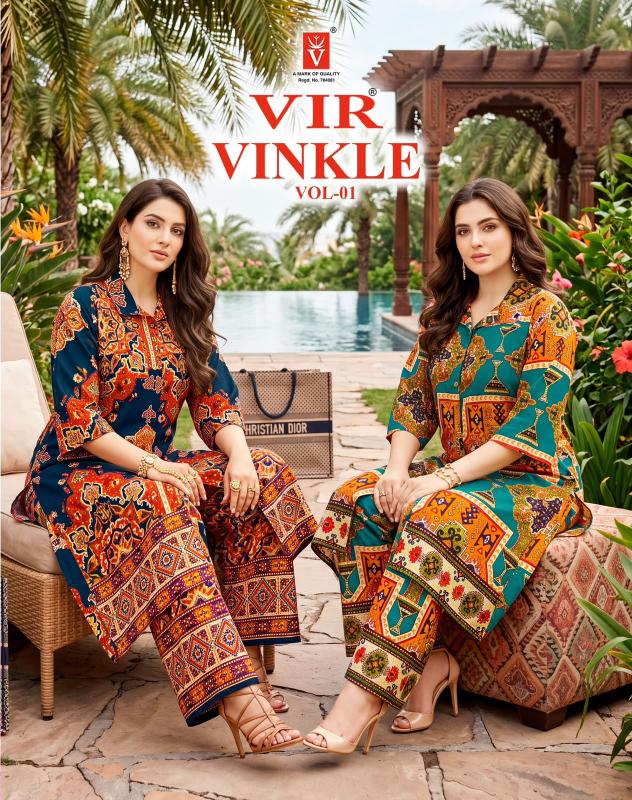 Vir Vinkle vol 1 catalog wholesale co ord set