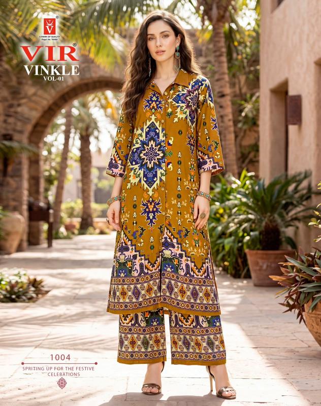 Vir Vinkle vol 1 catalog wholesale co ord set