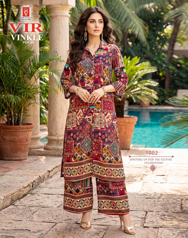 Vir Vinkle vol 1 catalog wholesale co ord set