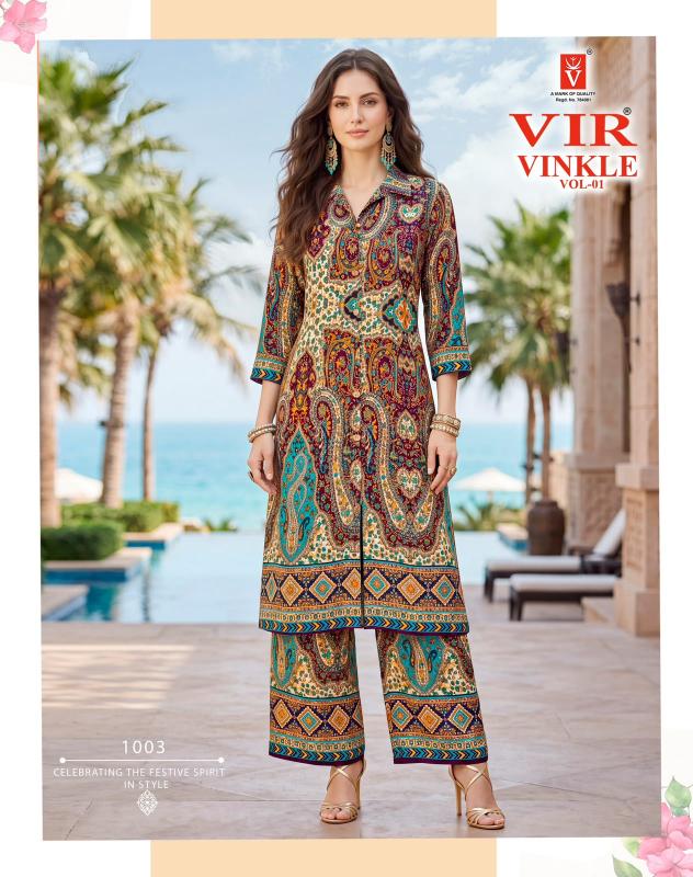 Vir Vinkle vol 1 catalog wholesale co ord set