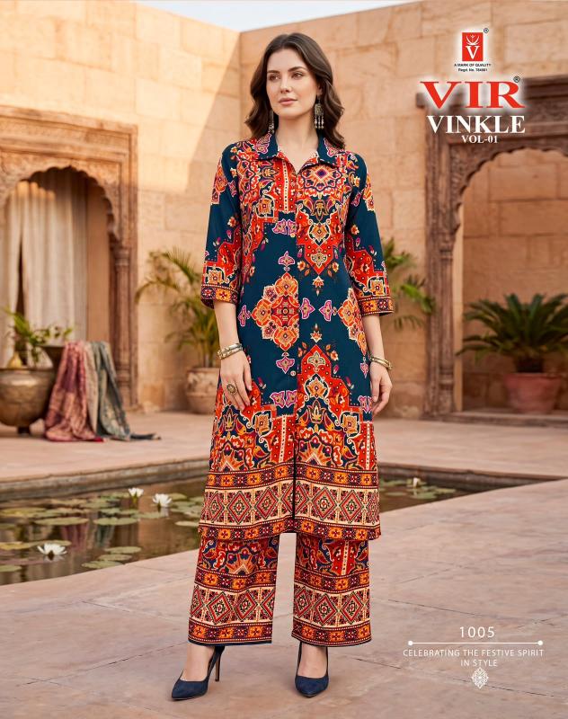 Vir Vinkle vol 1 catalog wholesale co ord set