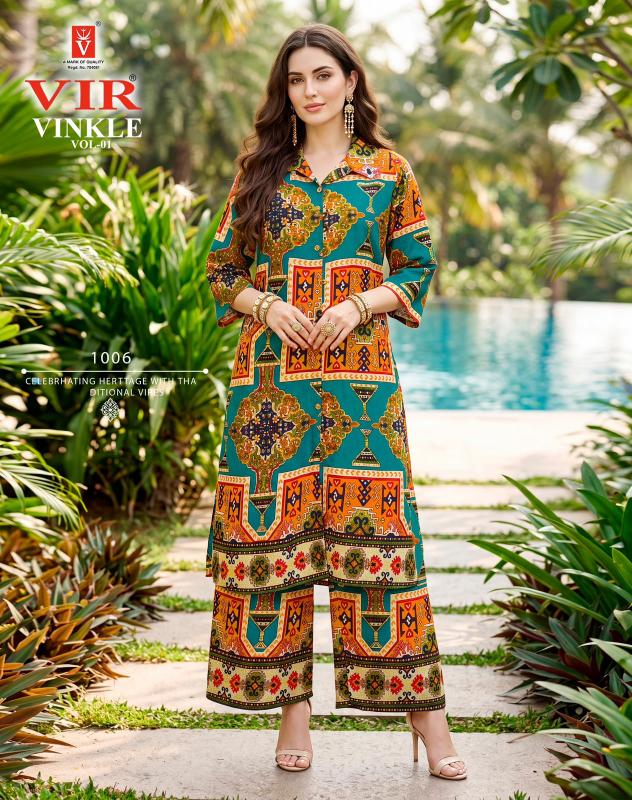 Vir Vinkle vol 1 catalog wholesale co ord set