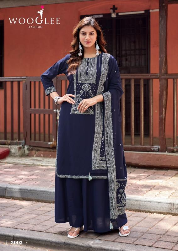 Wooglee Maharani catalog wholesale kurti with plazo