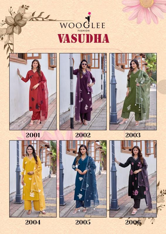 Wooglee Vasudha catalog wholesale kurti suppliers in bangalore